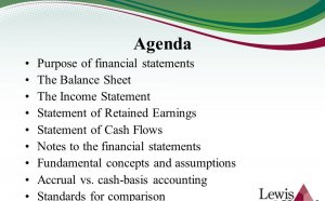 Basic Financial Accounting notes