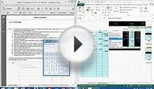 Accounting, Financial – Pr 5-1A Worksheet and video with