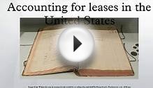 Accounting for leases in the United States