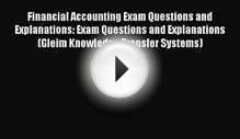 Free [PDF] Downlaod Financial Accounting Exam Questions
