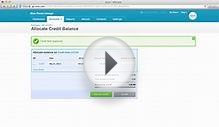 Purchase credit notes with Xero accounting software